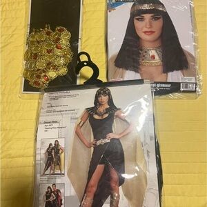 Dazzling Ruby Cleopatra costume & Headpiece